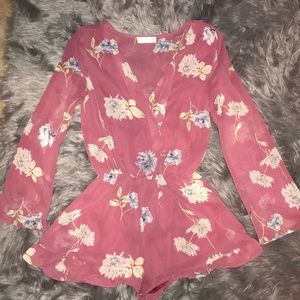 Floral Romper